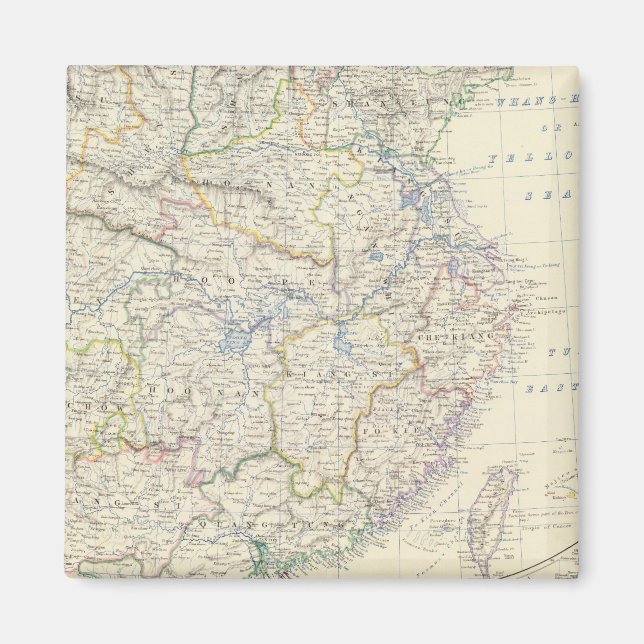 China, Japan Magnet (Vorne)