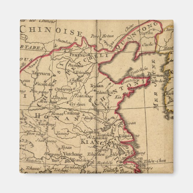 China, Japan Magnet (Vorne)