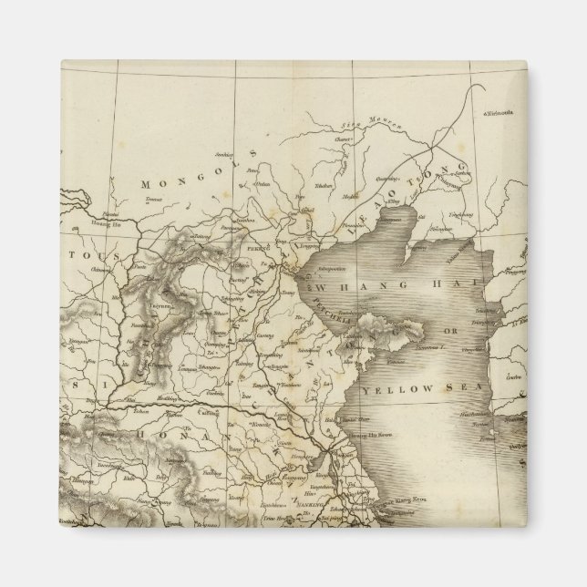 China, Japan Magnet (Vorne)