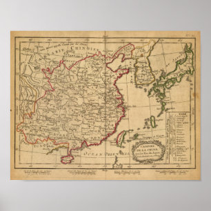 China, Japan Poster