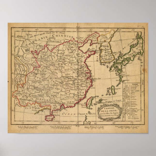 China, Japan Poster (Vorne)