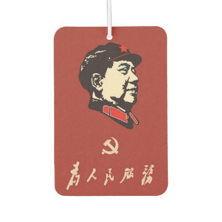 China, Kommunismus, Vorsitzender Mao Zedong Autolufterfrischer