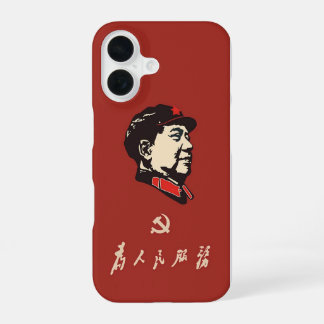 China, Kommunismus, Vorsitzender Mao Zedong iPhone 16 Hülle