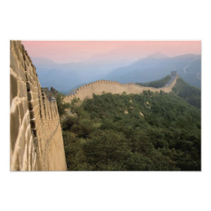 China, Kreis Huairou, Abschnitt Mutianyu der Große Fotodruck