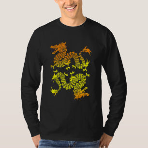 China Mythische Fantasie asiatische Tierkreatur Ch T-Shirt