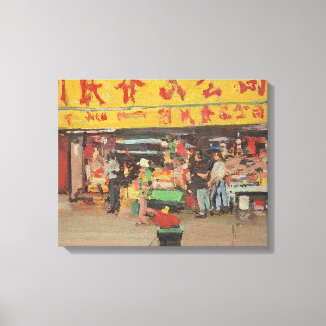 China New York 2012 Leinwanddruck (Vorderseite)