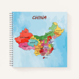 China Notizbuch