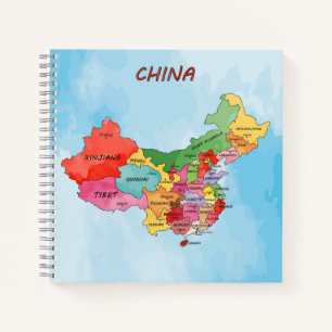 China Notizbuch