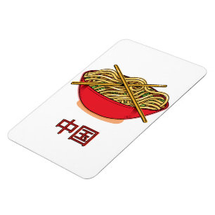 China-Nudeln Magnet