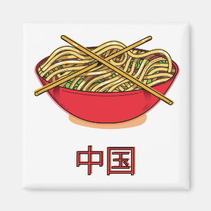 China-Nudeln Magnet