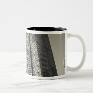 China, Peking, Bezirk Chaoyang. Fortune Plaza Zweifarbige Tasse