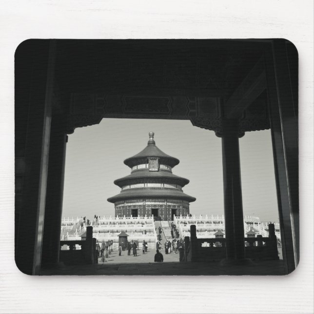 China, Peking, Bezirk Chongwen. Tempel 2 Mousepad (Vorne)