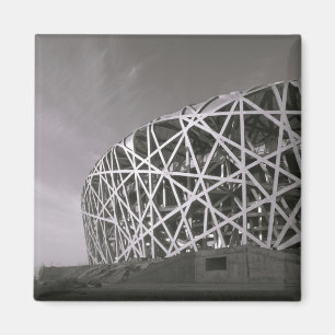 China, Peking. Nationalstadion, Austragungsort der Magnet
