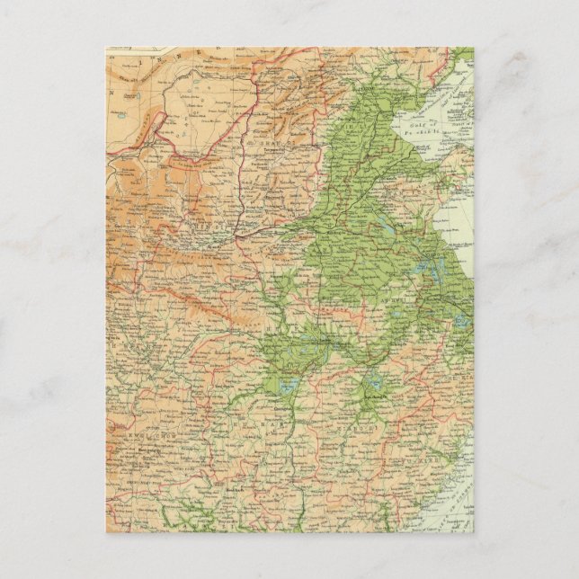 China Peking Postkarte (Vorderseite)