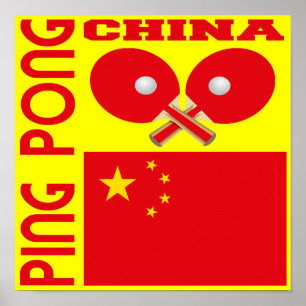China Pong Pong Poster