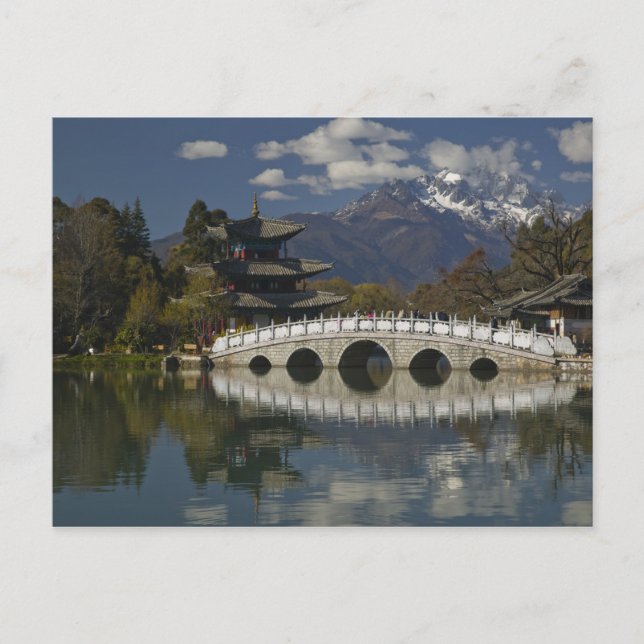 CHINA, Provinz Yunnan, Lijiang. Lijiang Old Postkarte (Vorderseite)