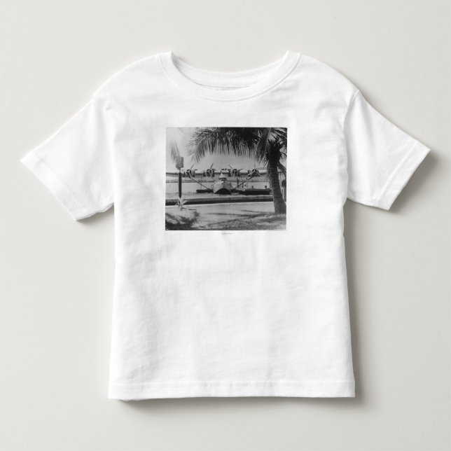 China-Scherer-Liegeplatz auf hawaiischer Insel Kleinkind T-shirt (Vorderseite)