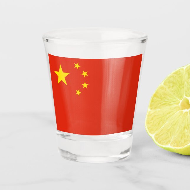 CHINA SHOT GLASS SCHNAPSGLAS (Vorderseite)