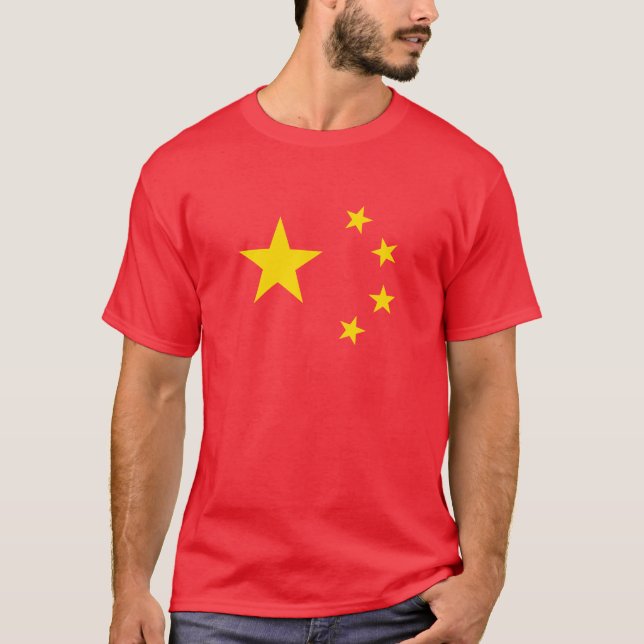 China Stars T-Shirt (Vorderseite)