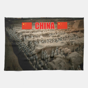 CHINA Terracotta Army Küchentuch