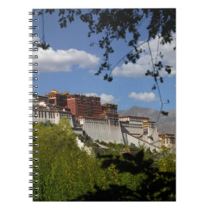 China, Tibet, Lhasa, Potala-Palast Notizblock