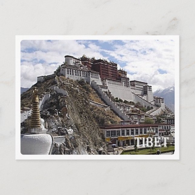 China - Tibet - Postkarte (Vorderseite)