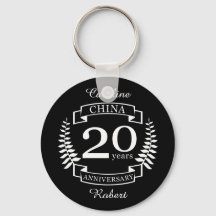 China Traditional wedding anniversary 20 years