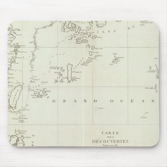 China und Asien Mousepad (Vorne)