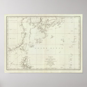 China und Asien Poster