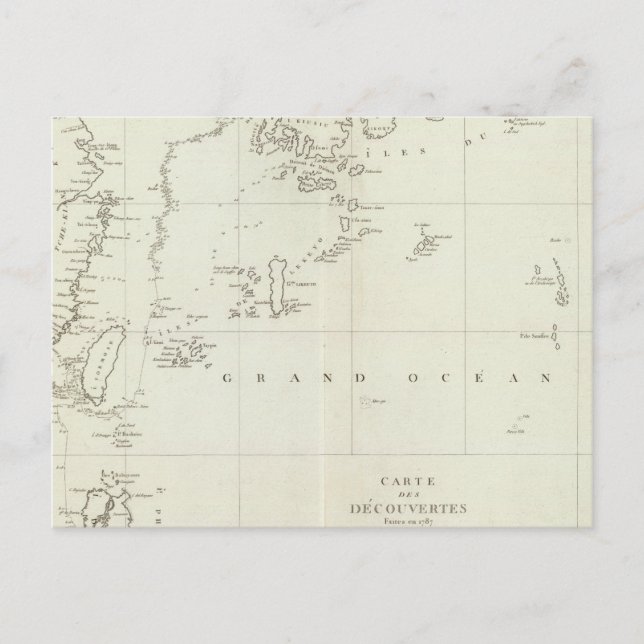 China und Asien Postkarte (Vorderseite)