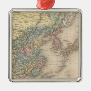 China und Korea Ornament Aus Metall