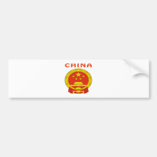 China-Wappen Autoaufkleber