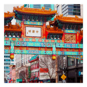 China. Washington, DC, USA Poster
