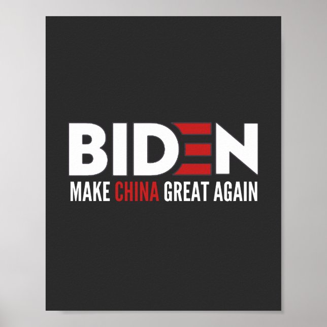 China wieder großartig machen poster (Vorne)
