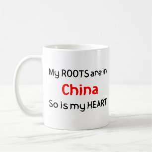China wurzelt Kaffee Tasse