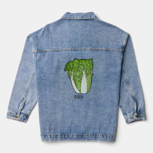 Chinakohl-Cartoon Jeansjacke