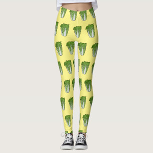 Chinakohl-Cartoon Leggings