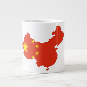 Chinalandflagge Jumbo-Tasse