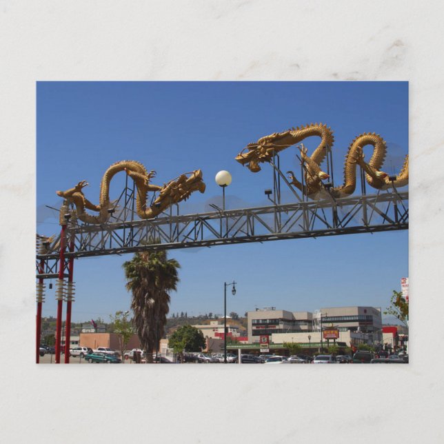 Chinatown-los-Engel Postkarte (Vorderseite)