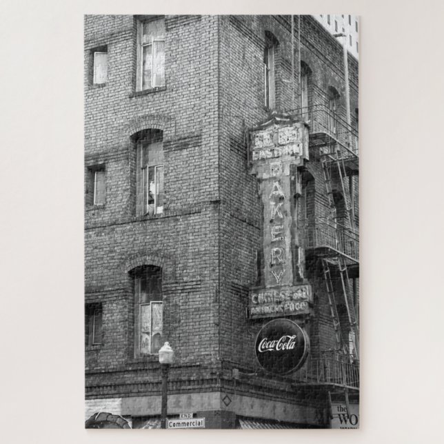 Chinatown Neon Nostalgic San Francisco (Vertikal)