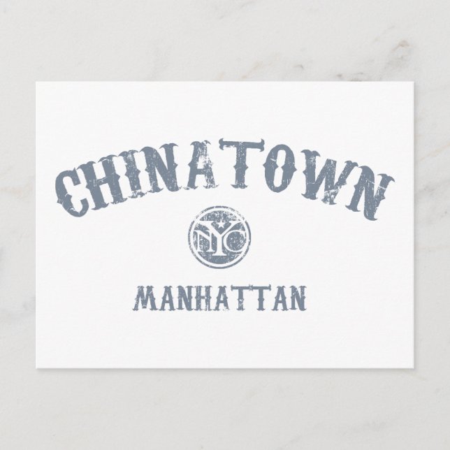 Chinatown Postkarte (Vorderseite)