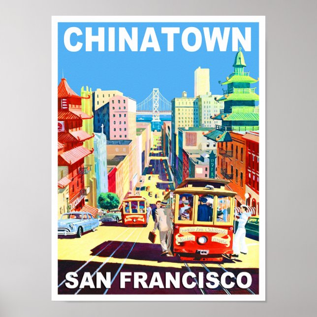 Chinatown San Francisco Poster (Vorne)