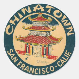 Chinatown, San Francisco - Stickers