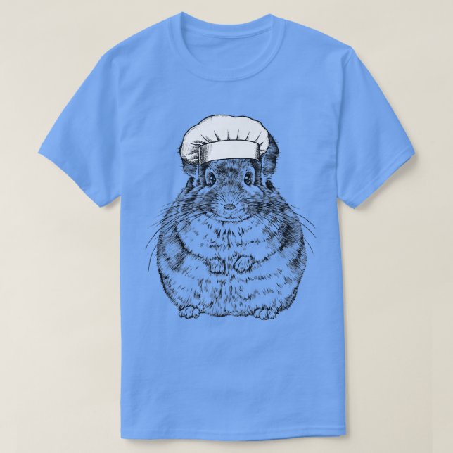 Chinchilla Animal Köche Funny Cooking Cook T-Shirt (Design vorne)