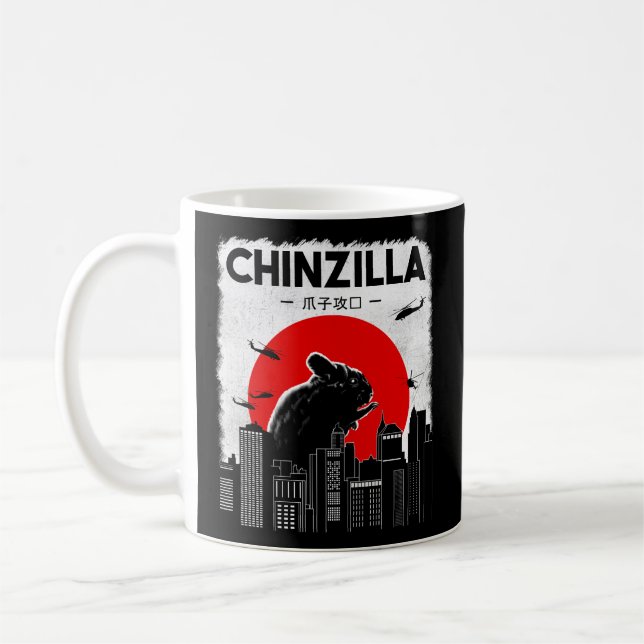 Chinchilla Chinzilla Chinchilla Kaffeetasse (Links)