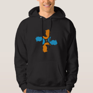 Chinchilla Circle Animal Lover Idee Hoodie