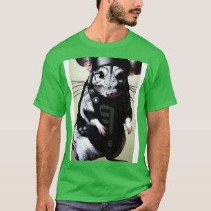 Chinchilla in einem Ninja-Kostüm 3 T-Shirt