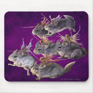 Chinchilla-Kavallerie Mousepad