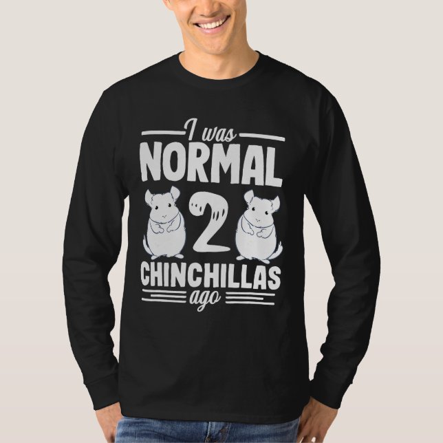 Chinchilla Normale Heimtiere für Kinder Frauen T-Shirt (Vorderseite)