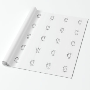 Chinchilla-Packpapier Geschenkpapier